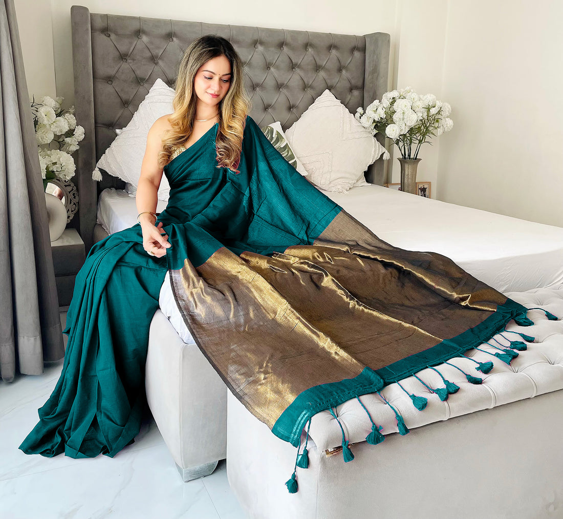 Rama Handloom Cotton Saree