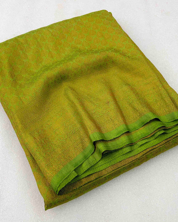 Green Soft Pattu Silk Saree