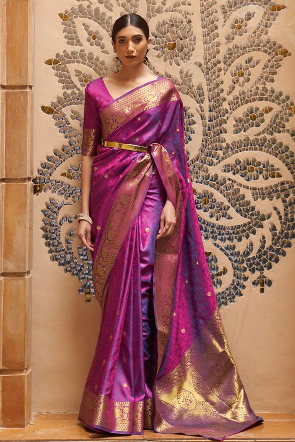 Kanjivaram Saree Shaaola